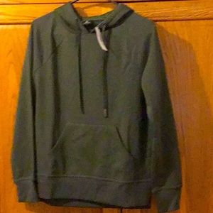 Army green hoodie